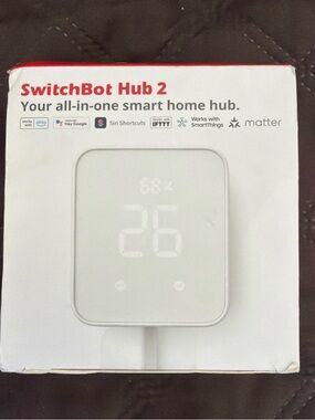SwitchBot Hub 2 Smart Home Hub - White - *SEALED*